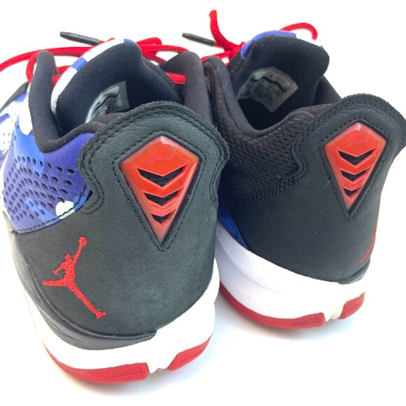 Jordan CP3.VII Clippers Camo Mens Shoes Blue /Black Sneakers 616805-012 Size 12 - Picture 3 of 12